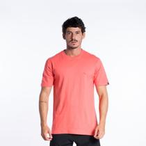 Camiseta Quiksilver Embroidery - VERMELHO CLARO