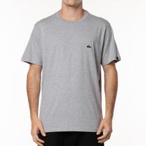 Camiseta Quiksilver Embroidery WT24 Masculina Cinza Mescla