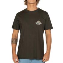 Camiseta Quiksilver Future Island Cinza Escuro Camiseta Quiksilver Future Island Cinza Escuro