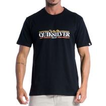 Camiseta Quiksilver Gradient Line Preta