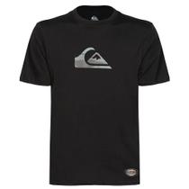 Camiseta Quiksilver Gradient Logo Signature WT25 Preto