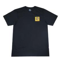 Camiseta Quiksilver Hi Tapa Box Preta Camiseta Quiksilver Hi Tapa Box Preta