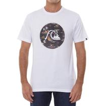 Camiseta Quiksilver Jungle Boogie Branca Camiseta Quiksilver Jungle Boogie Branca