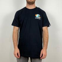 Camiseta Quiksilver Ocean Bed Preto - Masculino