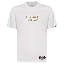 Camiseta Quiksilver Omni Chrone Line WT25 Masculina Branco
