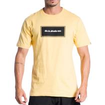 Camiseta Quiksilver Omni Rectangle Amarelo Claro Camiseta Quiksilver Omni Rectangle Amarelo Claro