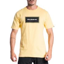 Camiseta Quiksilver Omni Rectangle SM24 Masculina Amarelo Camiseta Quiksilver Omni Rectangle SM24 Masculina Amarelo