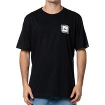 Camiseta Quiksilver Omni Square WT24 Masculina Preto