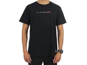 Camiseta quiksilver original gradient type new black Camiseta quiksilver original gradient type new black