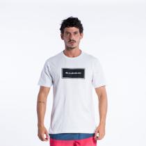 Camiseta quiksilver original m/c omni rectangle branco