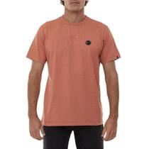 Camiseta Quiksilver Patch Round Masculina Laranja