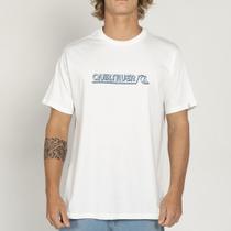 Camiseta Quiksilver Retro Bubble WT25 Masculina Show White