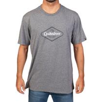 Camiseta Quiksilver Stir It Up Masculina Cinza Mescla
