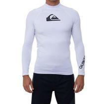 Camiseta Quiksilver Surf M/L All Times Masculina Branco