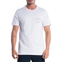 Camiseta Quiksilver Taking Roots SM24 Masculina Branco Camiseta Quiksilver Taking Roots SM24 Masculina Branco