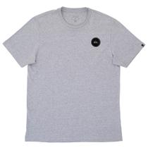 Camiseta Quiksilver Transfer Round Cinza Mescla