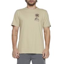 Camiseta Quiksilver Tropical Breeze Caqui Camiseta Quiksilver Tropical Breeze Caqui