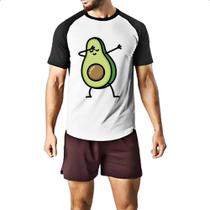 Camiseta Raglan Abacate dab Camiseta Raglan Abacate dab