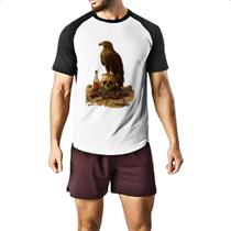 Camiseta Raglan Aguia e a morte do deserto