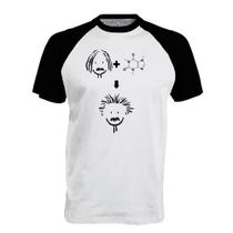 Camiseta Raglan Albert Einstein Cafeina