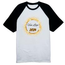 Camiseta Raglan Ano Novo Brasao vem logo