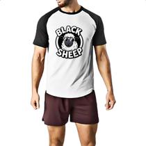 Camiseta Raglan Black Sheep Camiseta Raglan Black Sheep