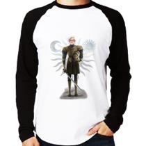 Camiseta Raglan Brienne of Tarth Manga Longa - Foca na Moda