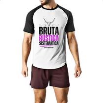 Camiseta Raglan Bruta Rustica Sistematica