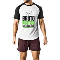 Camiseta Raglan Bruto Rustico Sistematico Camiseta Raglan Bruto Rustico Sistematico