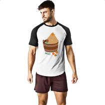 Camiseta Raglan Capivara banho relax Camiseta Raglan Capivara banho relax