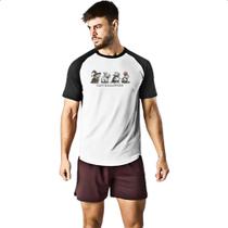 Camiseta Raglan Capivara Halloween Camiseta Raglan Capivara Halloween