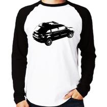 Camiseta Raglan Carro Stilo Blackmotion Manga Longa - Foca na Moda
