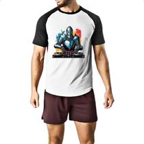 Camiseta Raglan Cavaleiro Medierval DJ