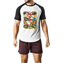 Camiseta Raglan Chicken Turbo Camiseta Raglan Chicken Turbo