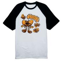 Camiseta Raglan Churros chocolate splash