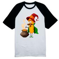 Camiseta Raglan Churros feiticeiro