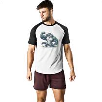Camiseta Raglan Crocodilo maromba Camiseta Raglan Crocodilo maromba