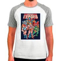 Camiseta raglan desenho he-man cinza branca masculina08