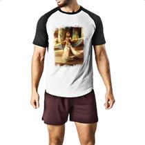 Camiseta Raglan Deusa Isis Ilustracao Camiseta Raglan Deusa Isis Ilustracao