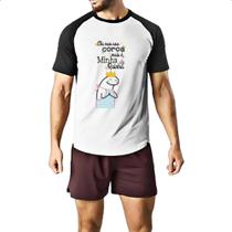 Camiseta Raglan Dia das maes Flork nao usa coroa