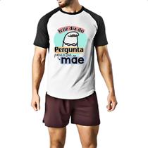 Camiseta Raglan Dia dos Pais Flork Pergunta