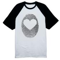 Camiseta Raglan Digital do amor - Alearts
