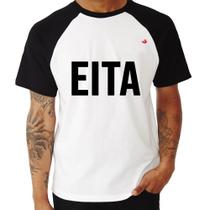 Camiseta Raglan Eita - Foca na Moda Camiseta Raglan Eita - Foca na Moda