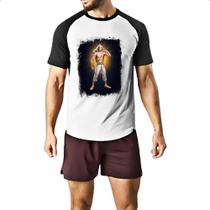 Camiseta Raglan Empires and Puzzles Heroi Kullervo