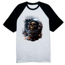 Camiseta Raglan Esqueleto astronauta - Alearts