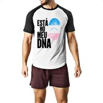 Camiseta Raglan Esta no meu DNA Espirito Santo