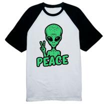 Camiseta Raglan ET Peace Camiseta Raglan ET Peace