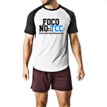 Camiseta Raglan Foco no TCC - Truco Cerveja Churrasco Camiseta Raglan Foco no TCC - Truco Cerveja Churrasco