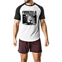 Camiseta Raglan Frogzilla