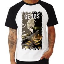 Camiseta Raglan GENOS One Punch Man Saitama Anime 1